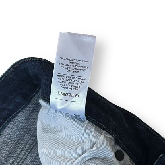 Hudson Zack Skinny Blue Distressed Denim Stretch Jeans Mens 36 Medium Wash - Picture 6 of 9